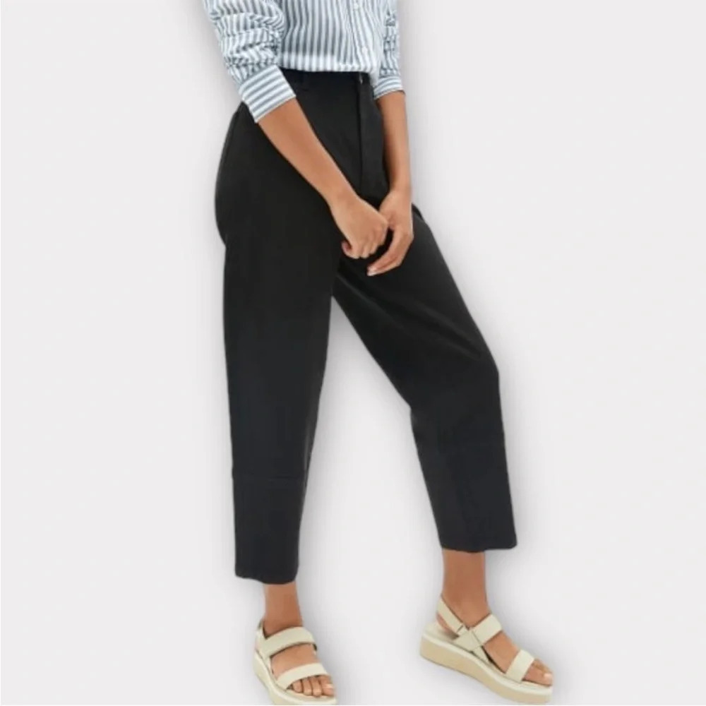 Everlane The Utility Barrel Pant in Black Size 00